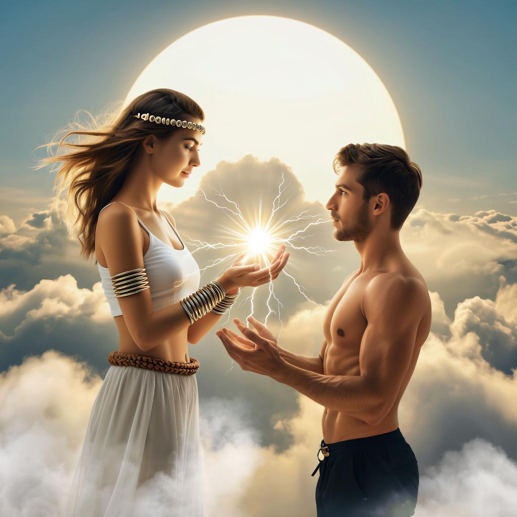 Аллегорическое изображение потенциала и энергии