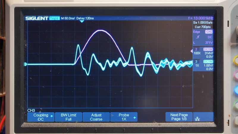 Измерение тока на шунте