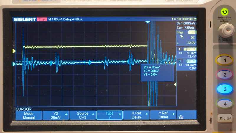 Измерение тока на шунте